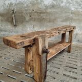 Workbench oak side table 19th century