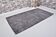 Tapis en laine grise