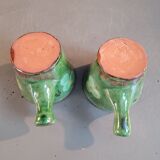 Pair of ceramic coffee cups