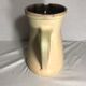 Old Accolay ceramic beige ceramic jug intage