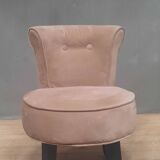 Velvet dressing table chair