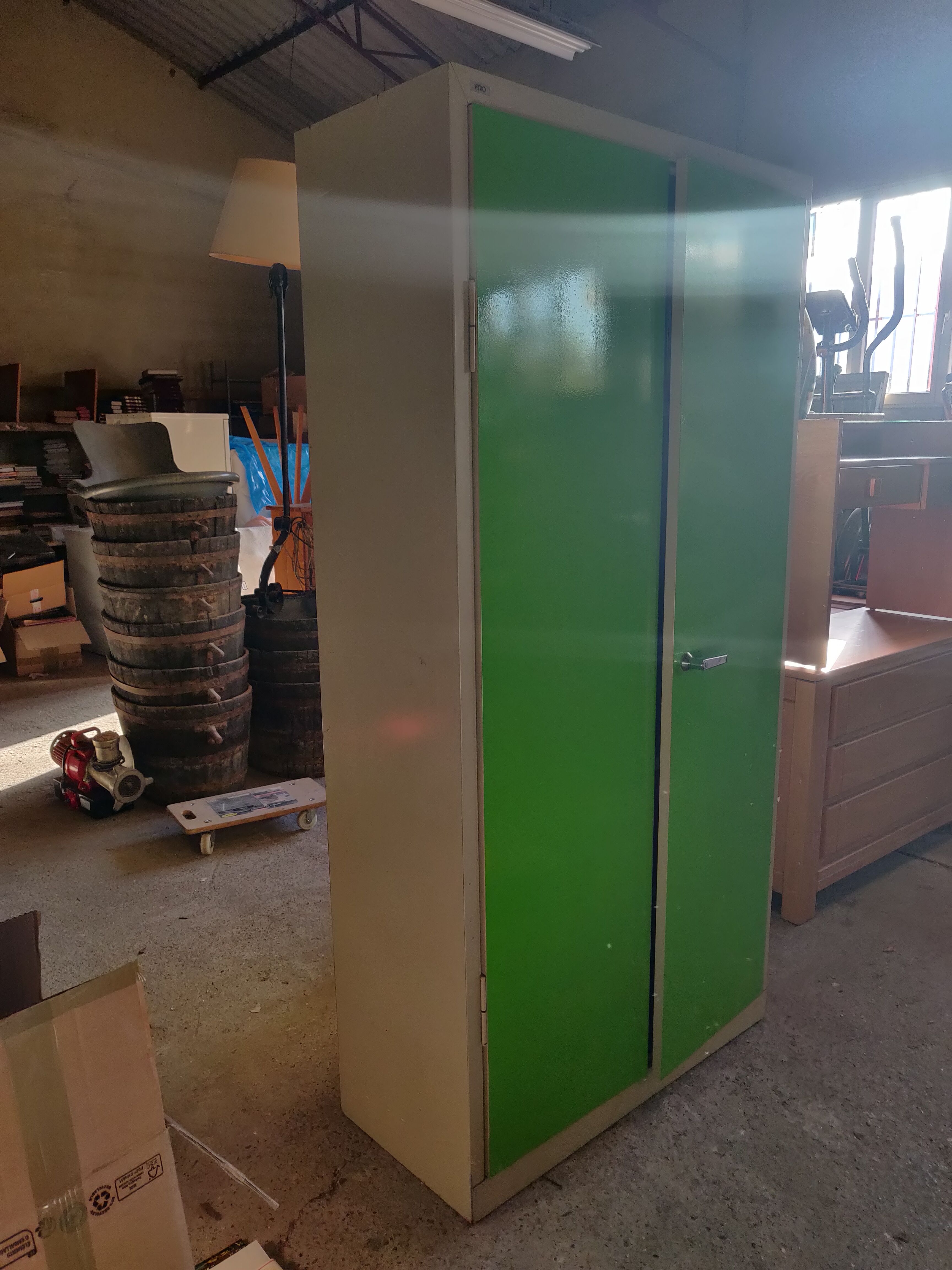 Metal cabinet industrial wardrobe