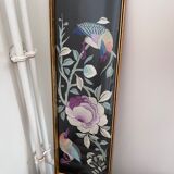 Woven painting birds