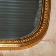 Vintage Victorian Gold Wall Mirror