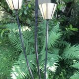Lampadaire 3 bras scoubidou vintage années 50/60
