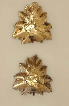 Pair Of Swedish Metal Sconces