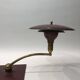 MG Wheeler Brass Desk Table Lamp Midcentury Vintage Retro Regency 1960s