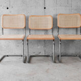 Set of 6 chairs Cesca B32 by Marcel Breuer
