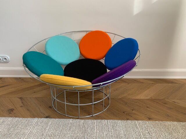 Peacock chair by Verner Panton, habitat edition