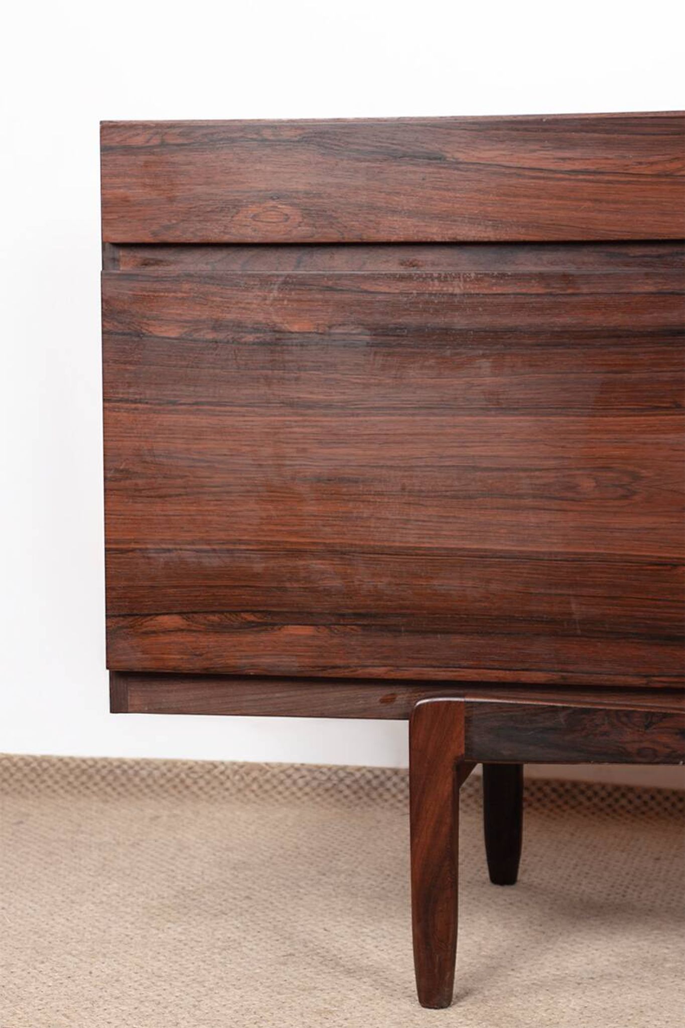 Danish Enfilade in Rosewood, model FA 66, Ib Kofod-Larsen for Faarup.
