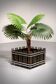 Italian Modernist “Fioriera” Planter Attributed to Romeo Rega – Brass, Chro