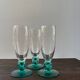 Lot de 3 flûtes champagne Luminarc modèle Molière coloris Saphir