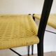 Ensemble de 4 chaises de salle de bain vintage fabriquées en italie dans les années 1970 / mi-siècle outdo