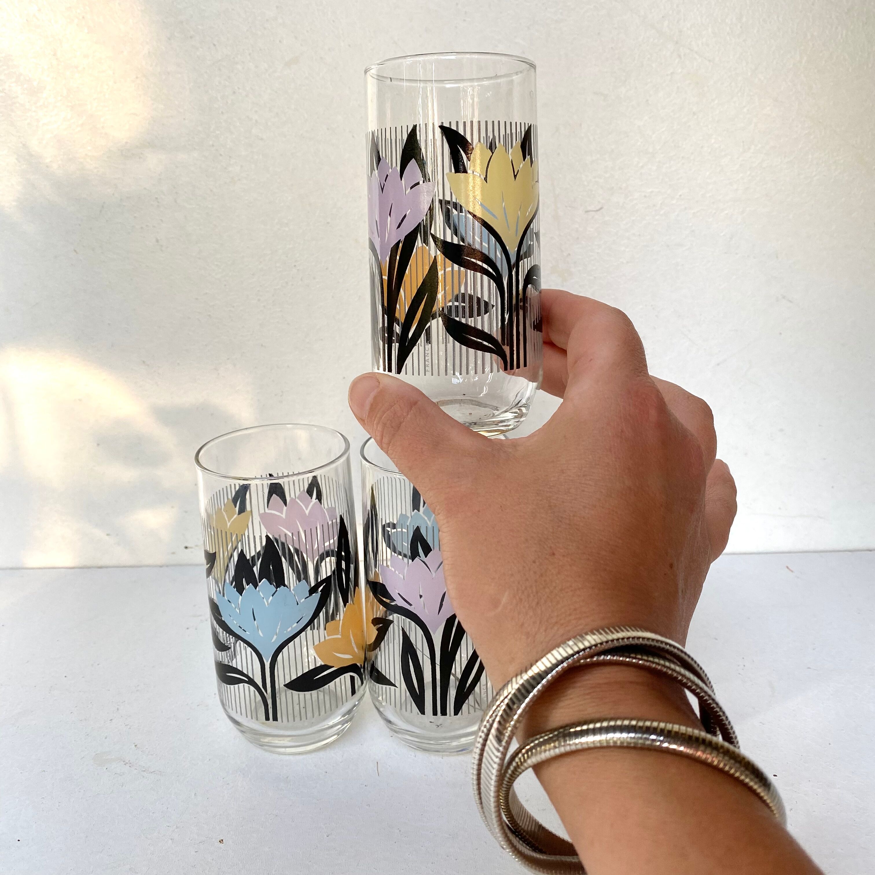 Vintage water glasses
