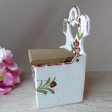 Old Ceramic Matchbox Italy