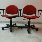 2 office chairs