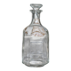 Carafe vintage en verre avec bouchon