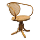 Vintage bentwood swivel chair.