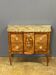 Chest of drawers with a central projection from around 1880