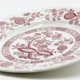 set of 4 plates royal art pottery onion blu