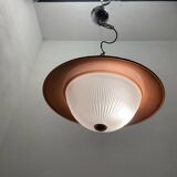 Copper Glass Light Pendant 1990’s