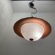 Copper Glass Light Pendant 1990’s