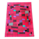 1980s small design geometric Abstract Rug/carpet, Czechoslovakia