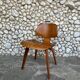 DCW chair in walnut by Charles & Ray Eames for Herman Miller, 1950-53