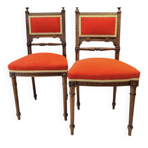 Paire de chaises d’apparat