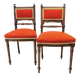 Paire de chaises d’apparat