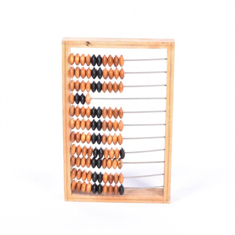 Vintage wooden abacus