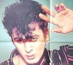 Old vintage concert poster Bashung 80x120