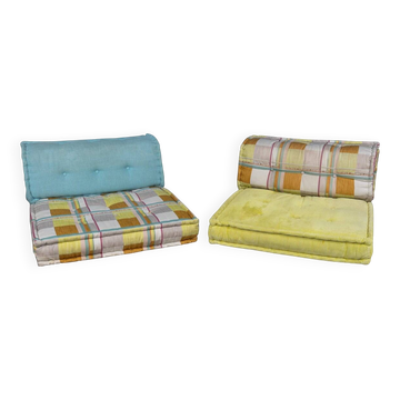 21stc "mah jong" sofa by hans hopfer for roche bobois, france c.2000