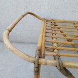 Vintage rattan coffee table