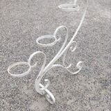 Wrought iron plant holder