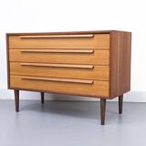 Mid-Century Teak Chest of Drawers from WK Möbel, 1960s