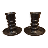 Jean Garillon art deco candle holders