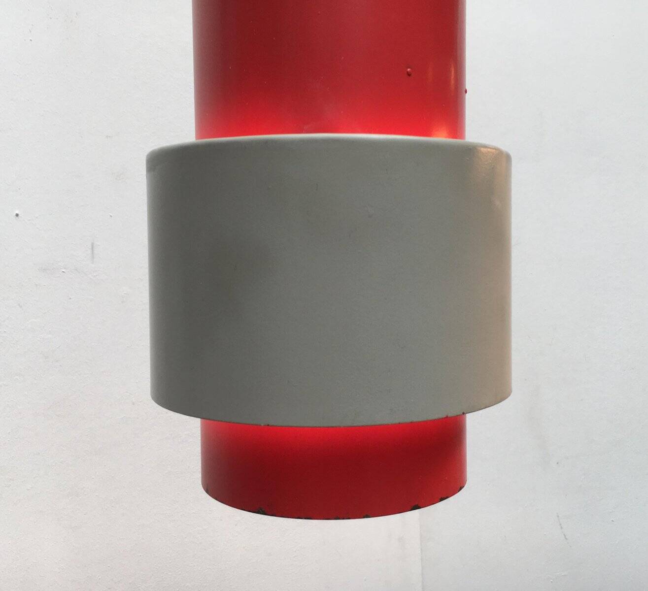 Mid-century metal pendant lights, set of 2