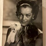 Original film photo Romy Schneider in Chanel outfit 1960