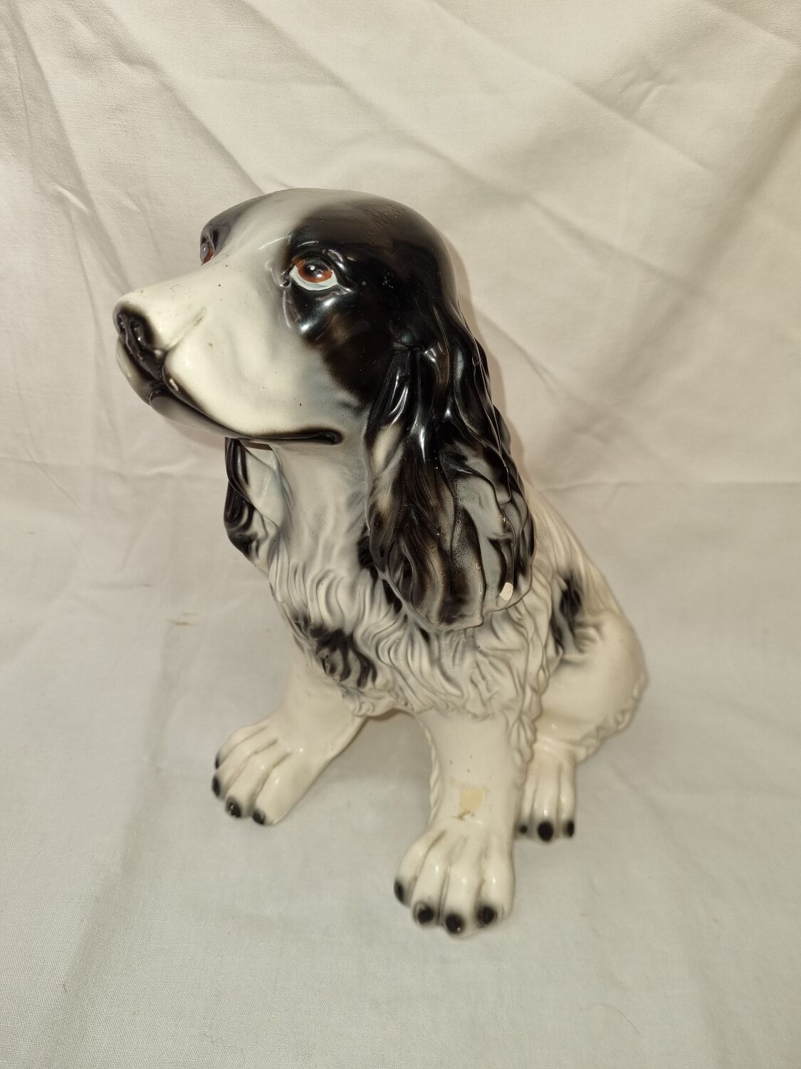 Earthenware dog from 1970/80