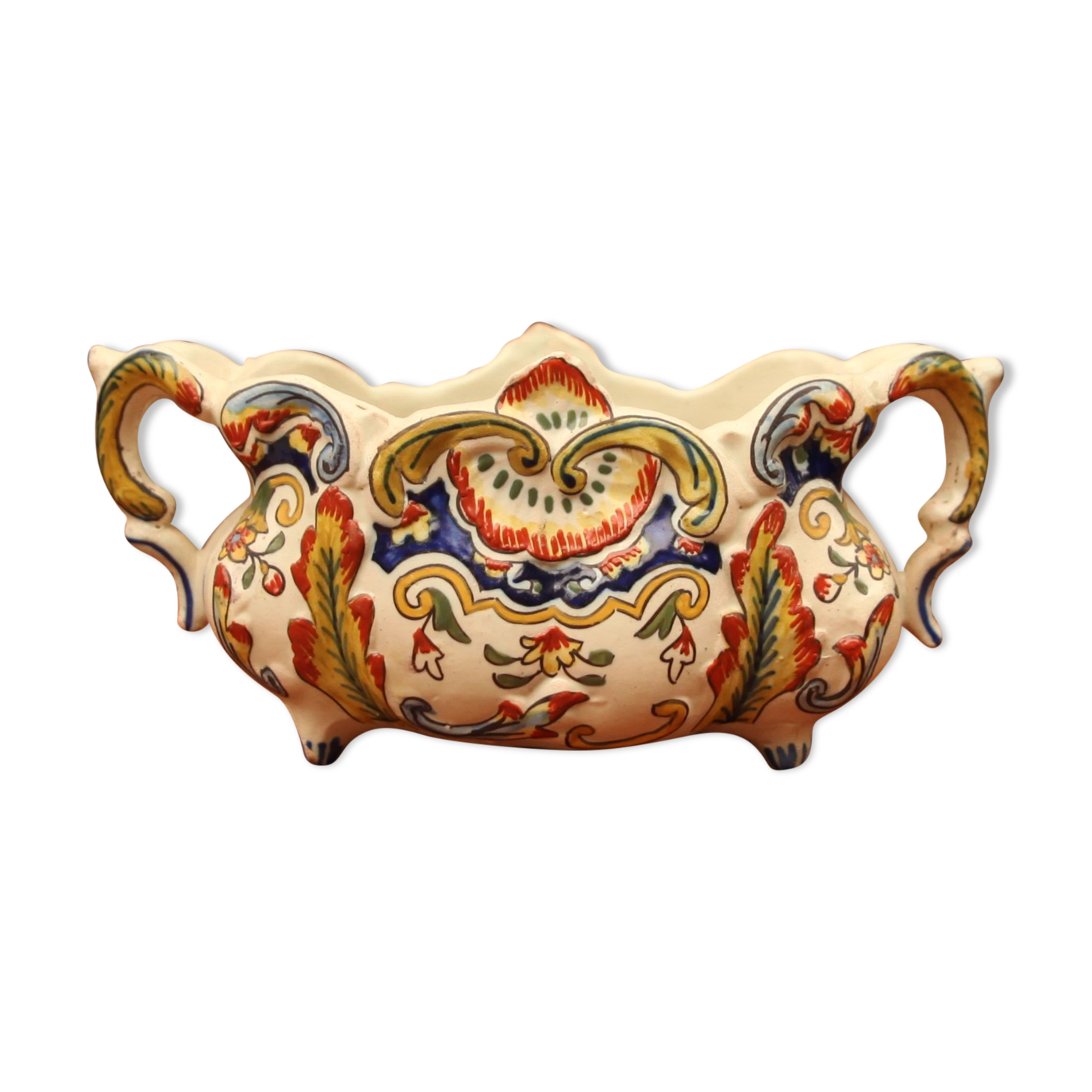 Ceramic planter late nineteenth