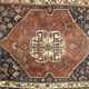 Ancient Persian carpet Shira from the 1880s, 80x120cm.