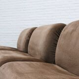 Italian Mimo Padova Lounge Chair Chenille 1970s