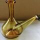 Vintage yellow smoked Catalan carafe