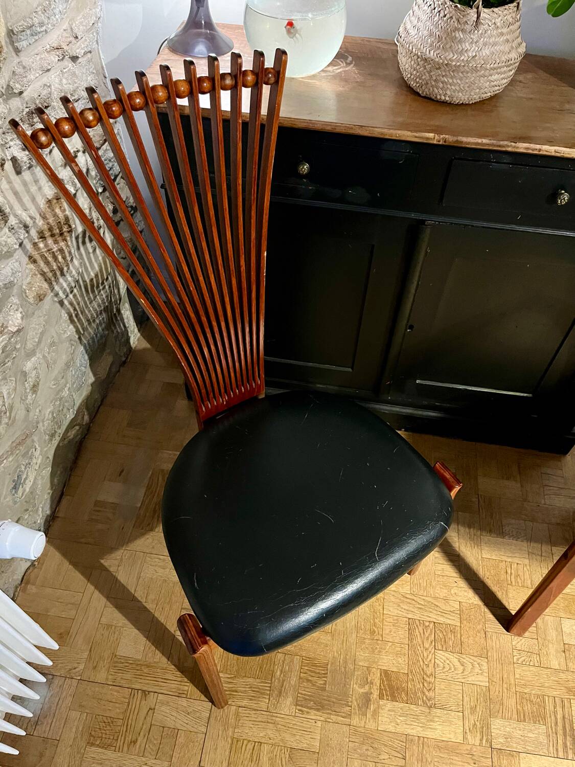 Chair and armchair set by Torstein Nielsen