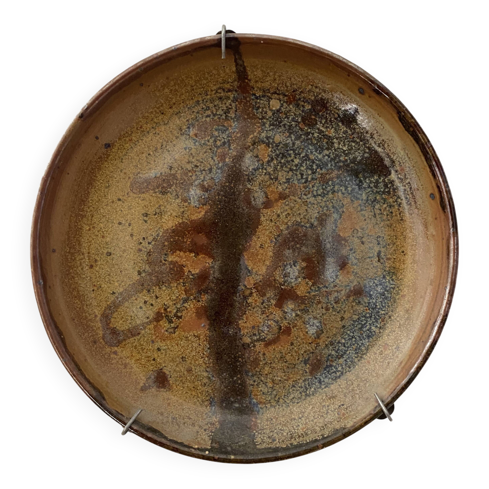 Ceramic wall plate