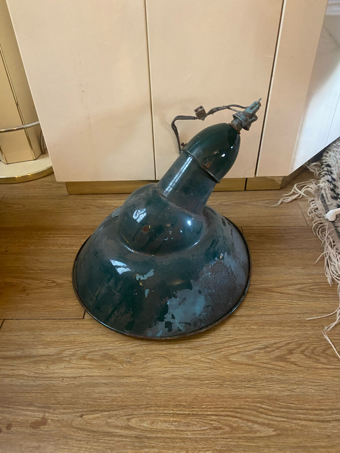 Vintage SNCF wall hanging