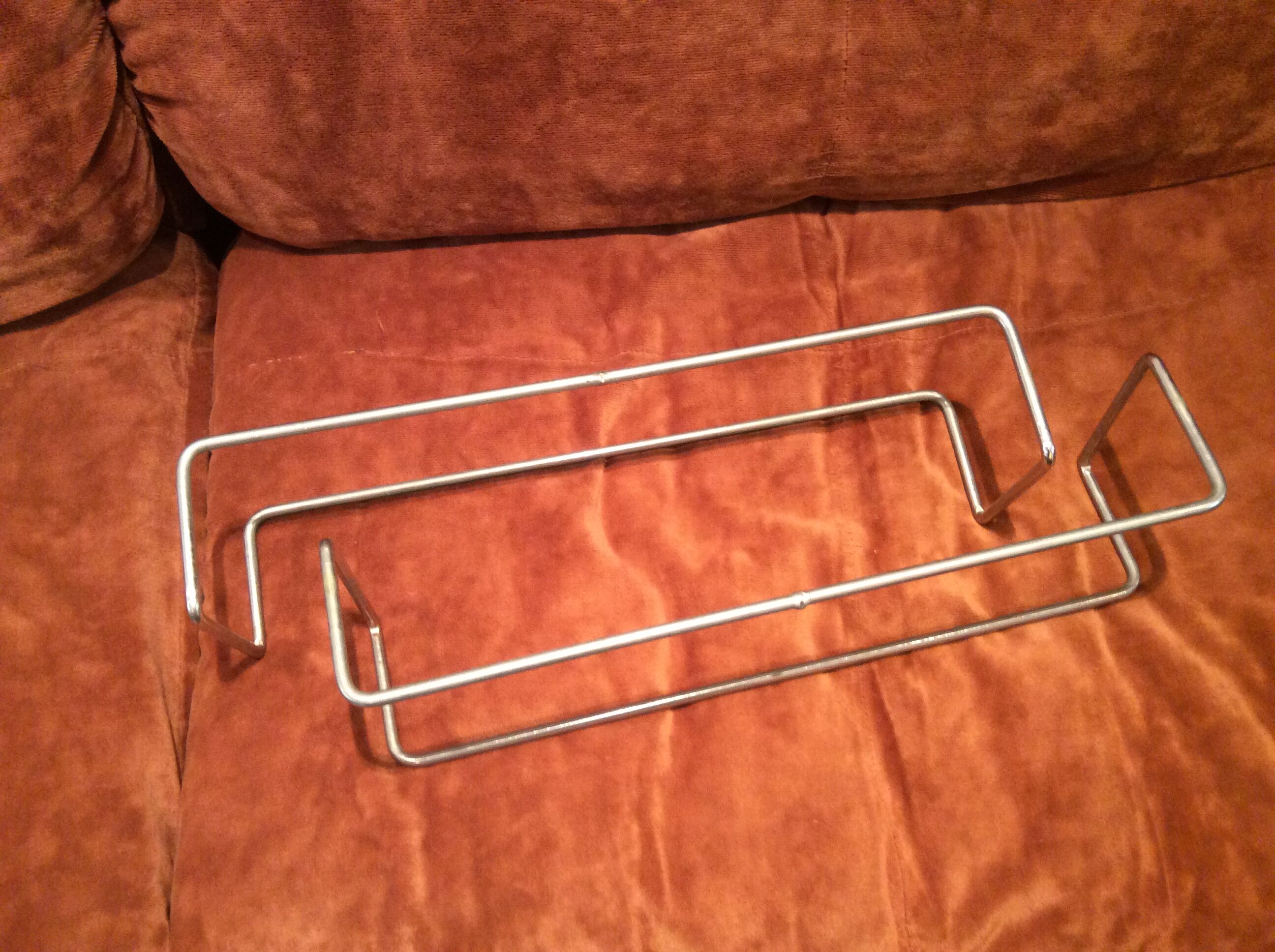 Vintage corner sofa modular velvet orange burned 70 years