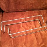 Vintage corner sofa modular velvet orange burned 70 years