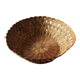Braided openwork vintage basket
